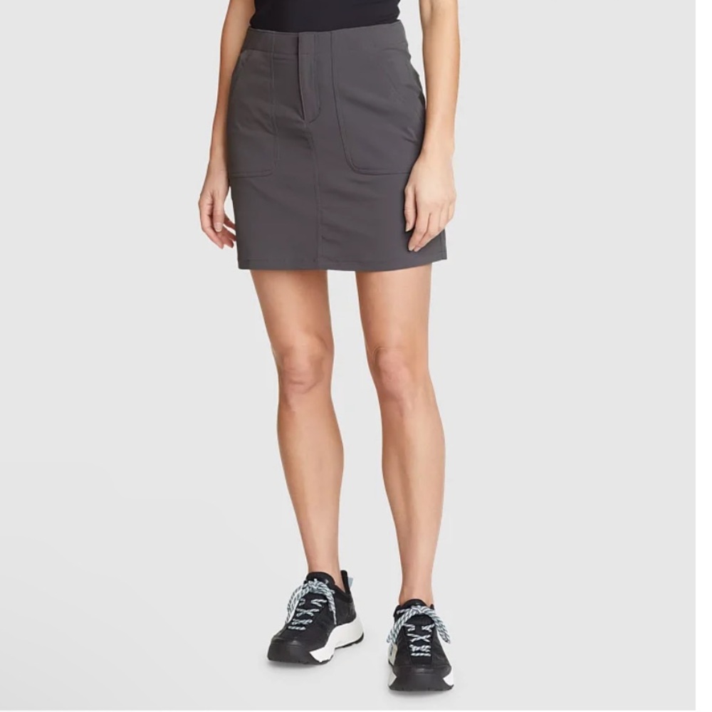 Eddie Bauer high rise shirt/shorts for women